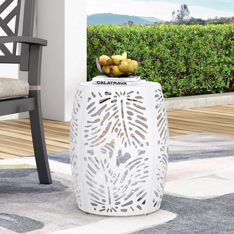 Metal Outdoor Side Table Furni Outdoor World   Metal Outdoor Side Table Jqrqd 