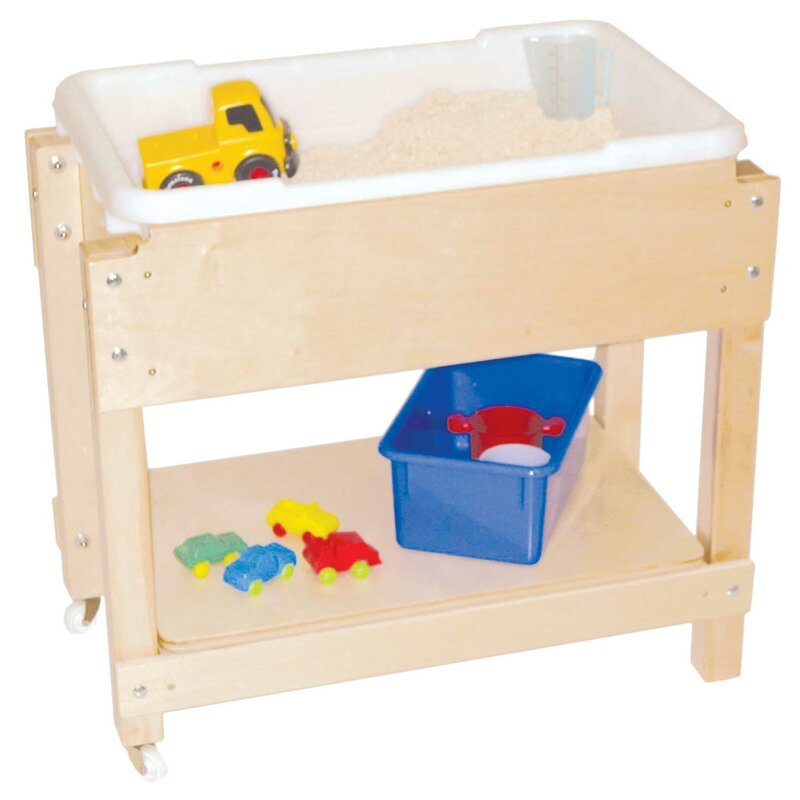 Petite 24 X 15 Manufactured Wood Rectangular Sand And Water Table   Petite 24 X 15 Manufactured Wood Rectangular Sand And Water Table Woizx 