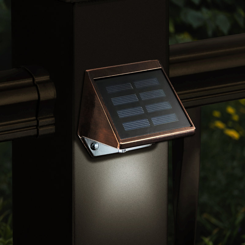 Solar Powered Integrated LED Deck Light - Furni Outdoor World